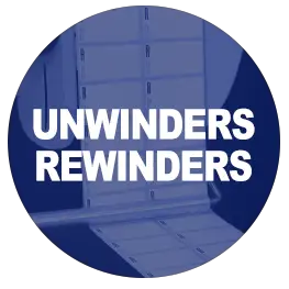 Label rewinders - Label unwinders