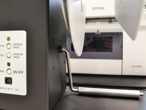 label rewinder and unwinder for epson tm3500 printer detail