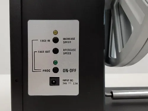 label rewinder and unwinder for swiftcolor scl4000d printer detail