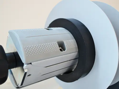 DPR small label unwinder detail