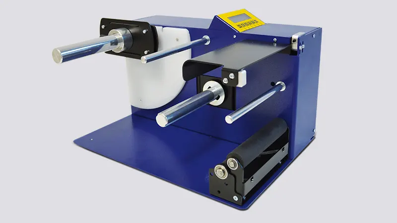 electronic label dispenser